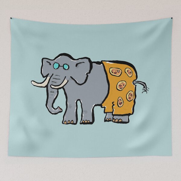 Item preview, pizza-pant-o-phant designed and sold by greendeer.