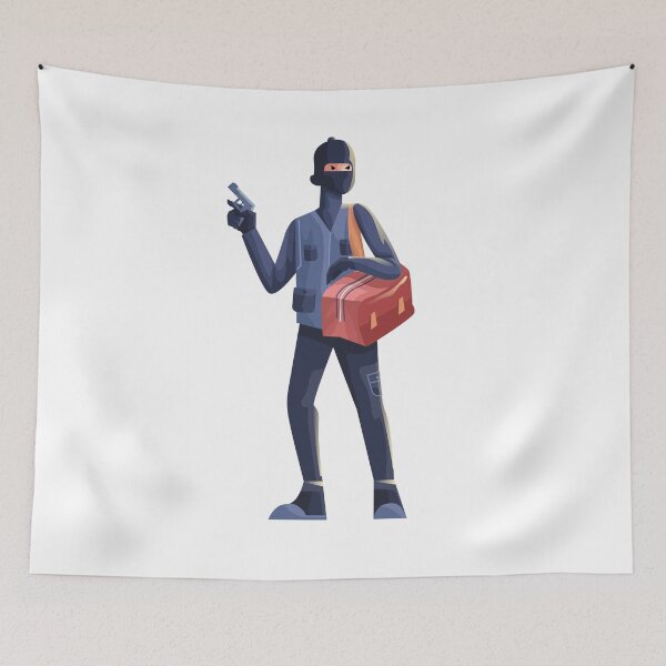Item preview, Bank Robber designed and sold by mkzmerch.