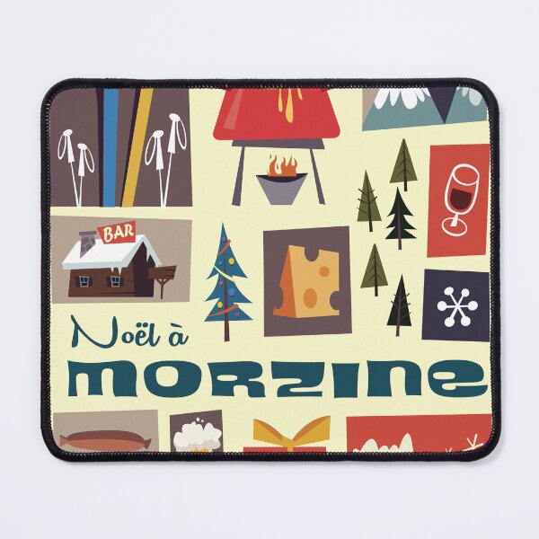 Item preview, Noel a Morzine Xmas card designed and sold by GAGodel.