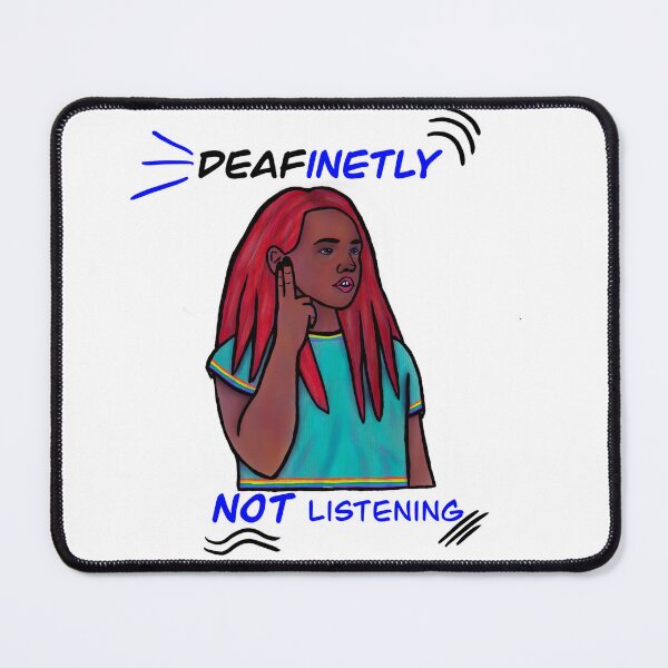 Item preview, Deafinetly Not Listening -Light designed and sold by JupiterRoseArt.