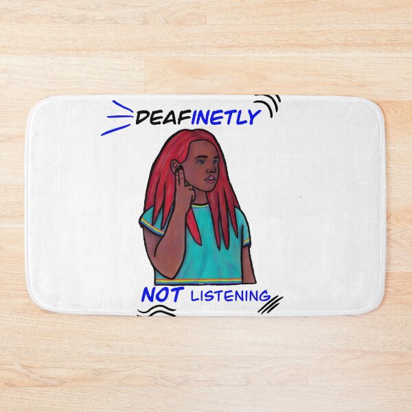 Item preview, Deafinetly Not Listening -Light  designed and sold by JupiterRoseArt.
