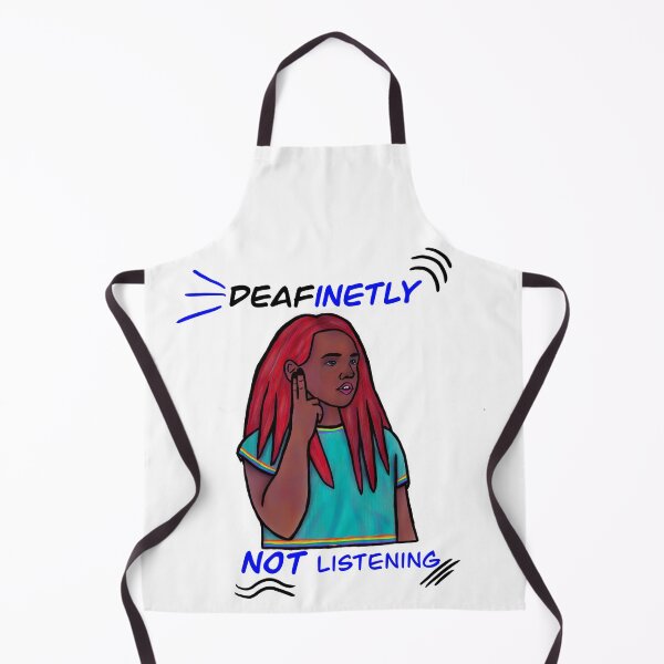 Item preview, Deafinetly Not Listening -Light  designed and sold by JupiterRoseArt.