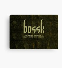 Bossk Canvas Print