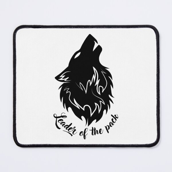 Item preview, Leader of the Pack - Howling Alpha Wolf Head 1 designed and sold by Cawaiico.