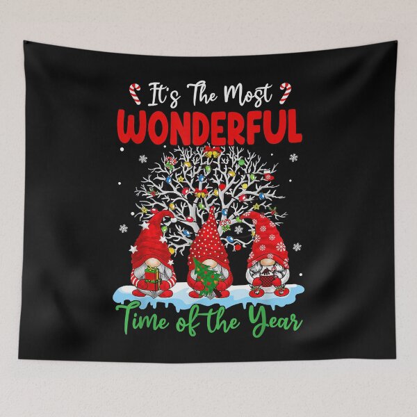 Item preview, It's The Most Wonderful Time Of The Year Christmas Gnome Pjs designed and sold by IsraelCastro.