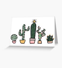 Holiday Succulents Greeting Card