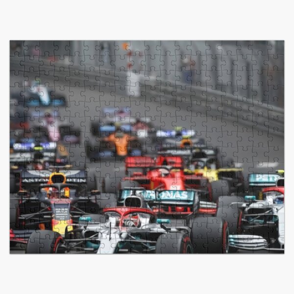 Vista previa del artículo con la obra «Inicio de carrera de F1», diseñado y vendido por Supegabbass.