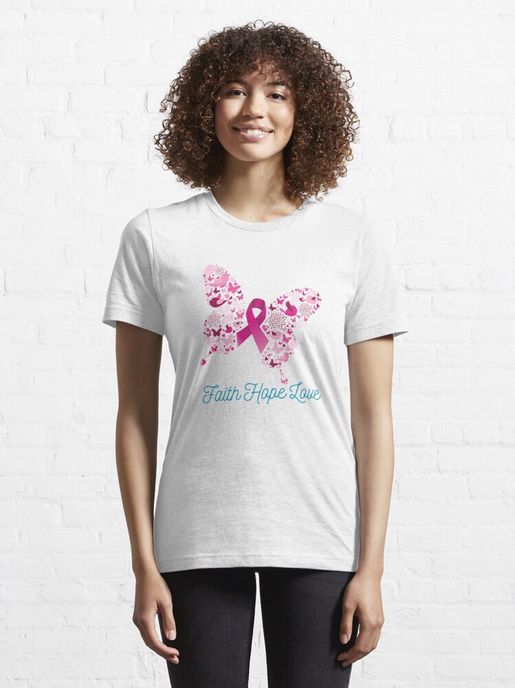 Pink Breast Cancer Awareness Spread The Hope Women T-Shirt Pink L