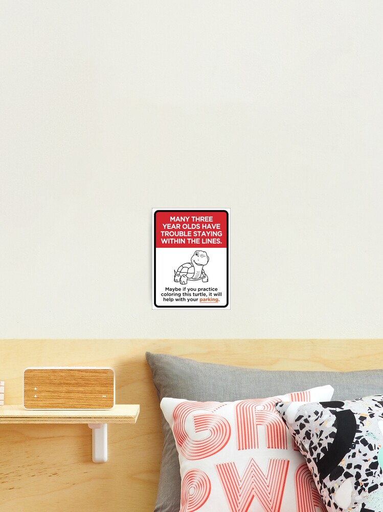 Bad Parking Note - Funny Joke Signs bad-parking-note-funny-joke-signs-photographic-print-for-sale-by-koleidescope-redbubble
