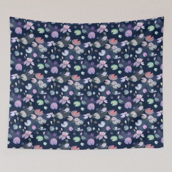Item preview, Water lilies, water surface, painting. designed and sold by UVI-CA.