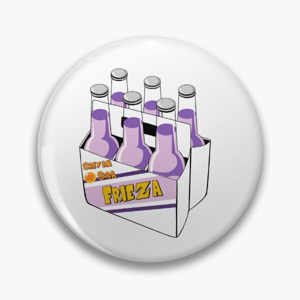 Item preview, Saiyan Soda - Frieza - Dragon Ball  designed and sold by HHGizmo.