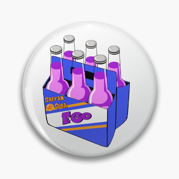 Item preview, Saiyan Soda - Ego - Dragon Ball  designed and sold by HHGizmo.