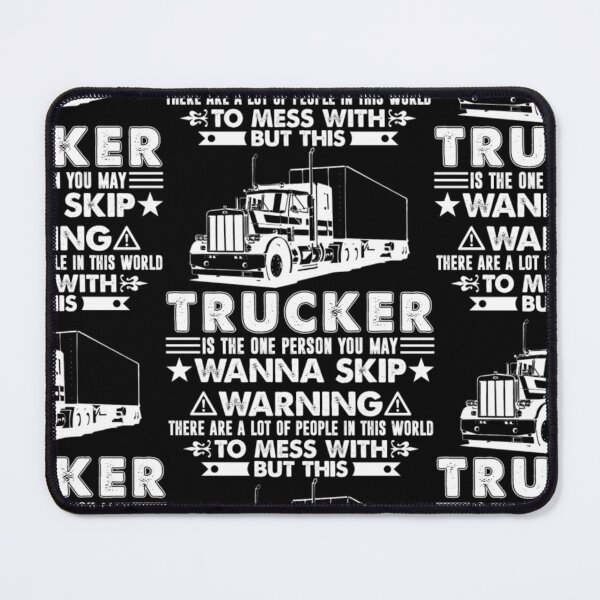 Item preview, Don't Mess With Trucker art designed and sold by aryagiri.