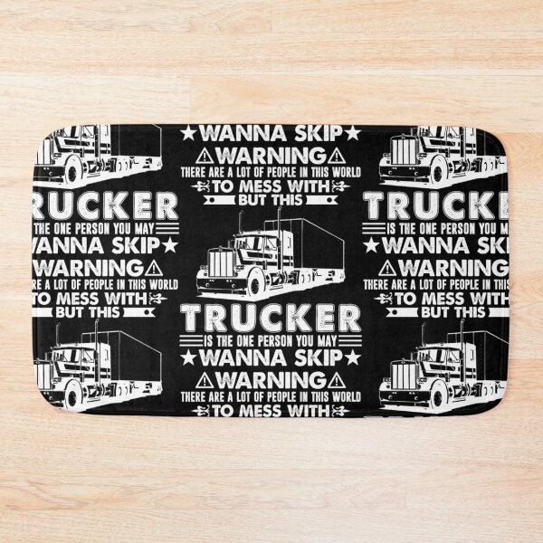 Item preview, Don't Mess With Trucker art designed and sold by aryagiri.