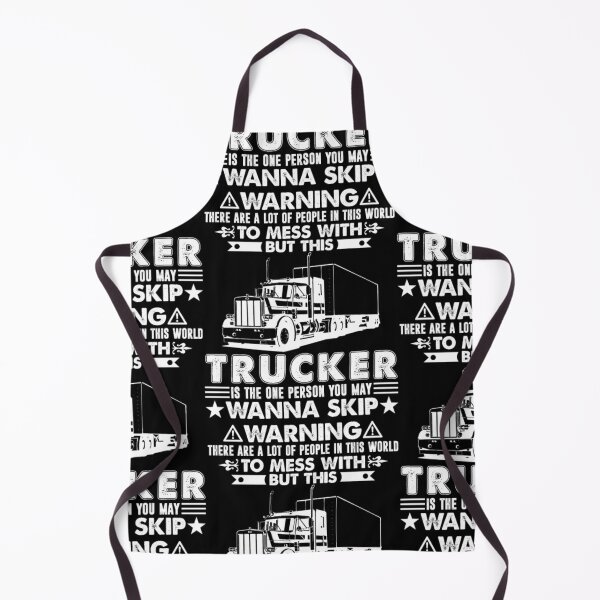 Item preview, Don't Mess With Trucker art designed and sold by aryagiri.