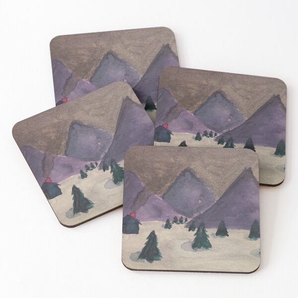 Item preview, Mountainside Cabin designed and sold by JavaDraws.