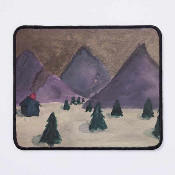 Item preview, Mountainside Cabin designed and sold by JavaDraws.