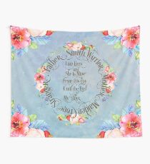 I am hers and she is mine. GOT Wedding Vows Wall Tapestry