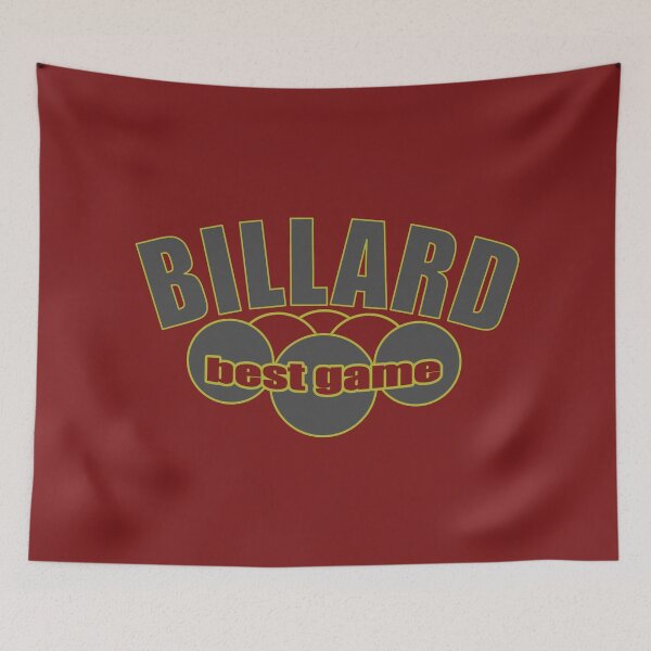 Item preview, Billiard Best Game, billiard motif for 10-ball, 9-ball and 8-ball pool players, billiard players designed and sold by ChrUzDesigner.