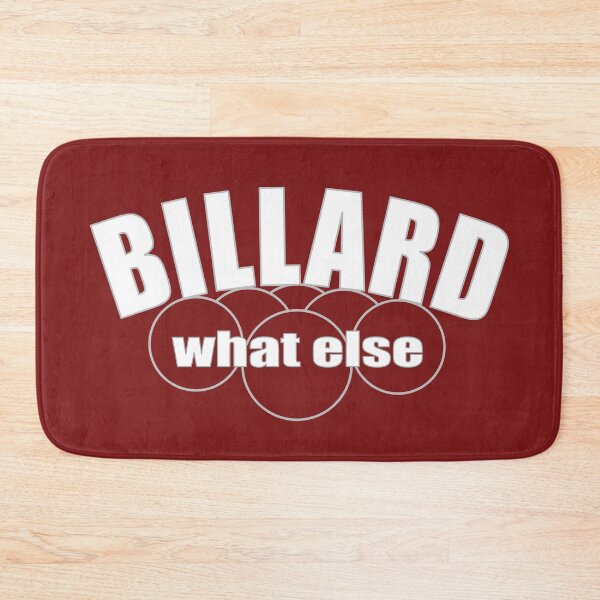 Item preview, Billiards what else, billiards motif for 10-ball, 9-ball and 8-ball pool players, billiards players designed and sold by ChrUzDesigner.
