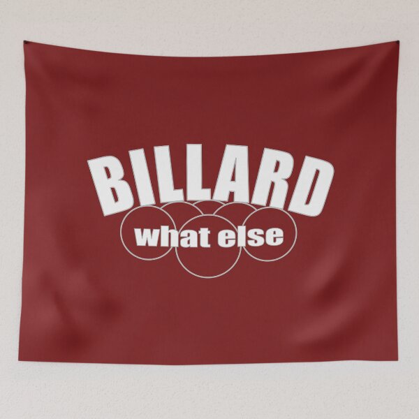 Item preview, Billiards what else, billiards motif for 10-ball, 9-ball and 8-ball pool players, billiards players designed and sold by ChrUzDesigner.