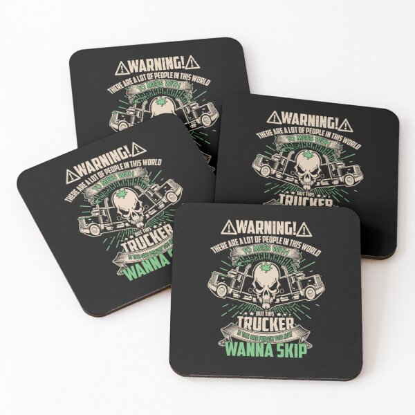 Item preview, Don't Mess With Trucker designed and sold by aryagiri.
