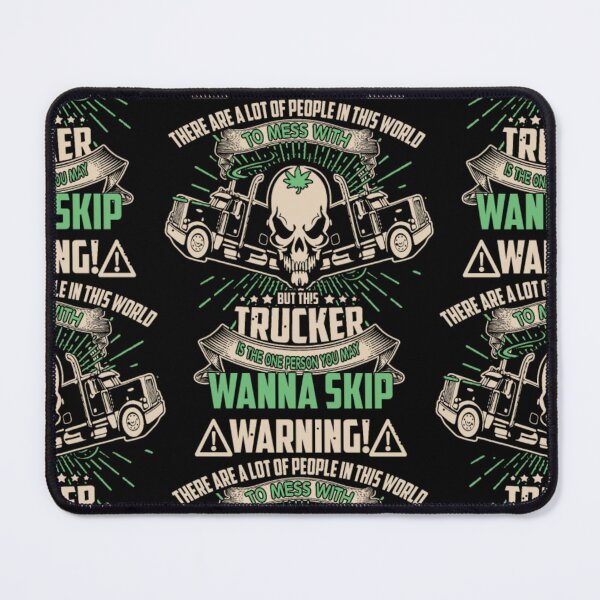Item preview, Don't Mess With Trucker designed and sold by aryagiri.