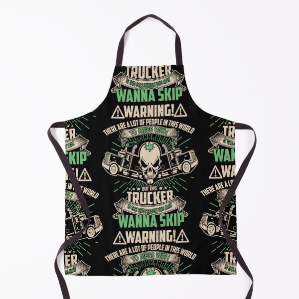 Item preview, Don't Mess With Trucker designed and sold by aryagiri.