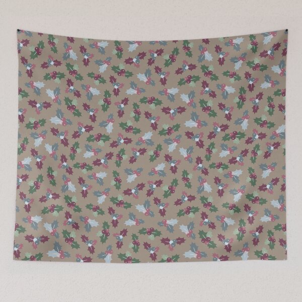 Item preview, Holly Christmas Pattern designed and sold by Printables Passions.