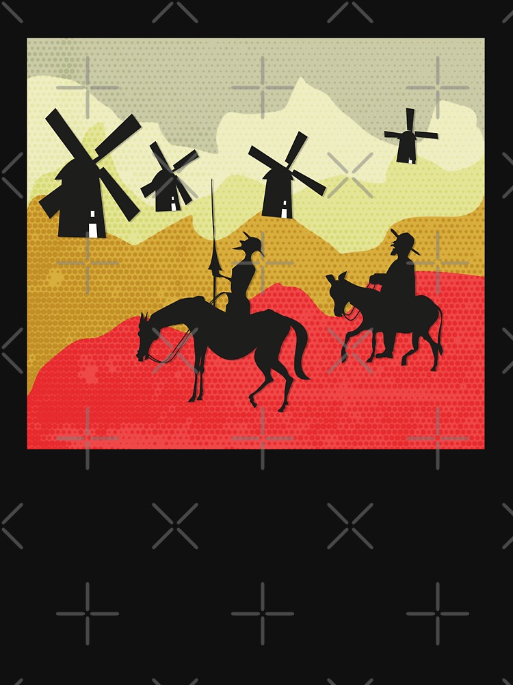 Tilting at windmills, Don Quixote by PrintablesP