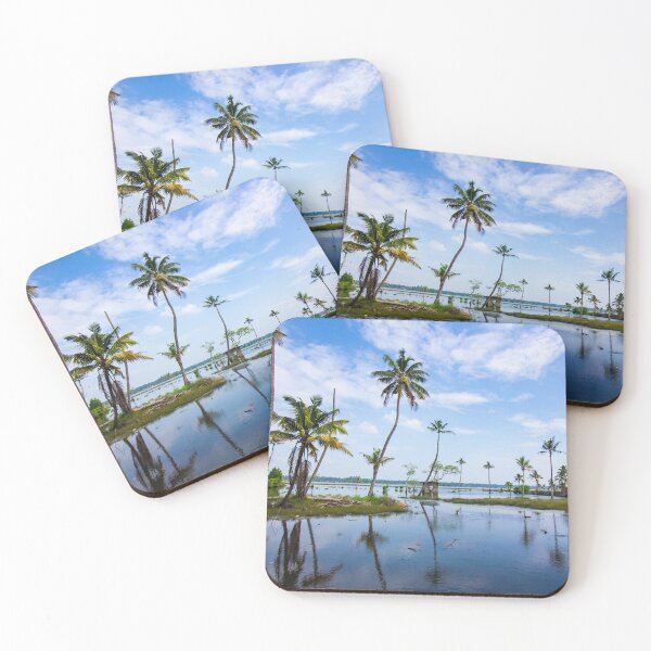 Item preview, Kerala Gods own country - Landscape photograph of backwaters of Kerala | For photography lovers| Indian photography  designed and sold by Arteartz.