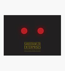 Sandcrawler Enterprises - Jawa - Star Wars Photographic Print
