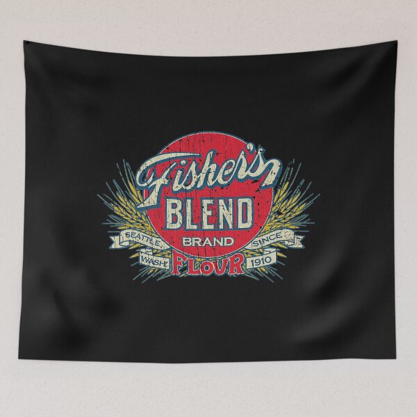 Aperçu de l'œuvre Farine Baker Fishers Blend 1910 créée et vendue par CarlaKaise.