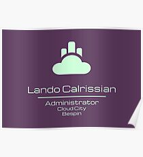 Lando Calrissian - Star Wars Poster