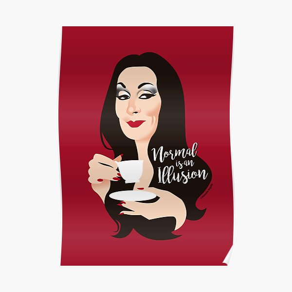 Normal is an illusion Poster