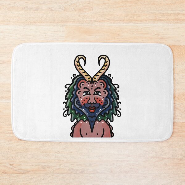 Item preview, The Great God Pan - half man half goat - original illustration by Rene Dauphine designed and sold by SirenSeventyOne.