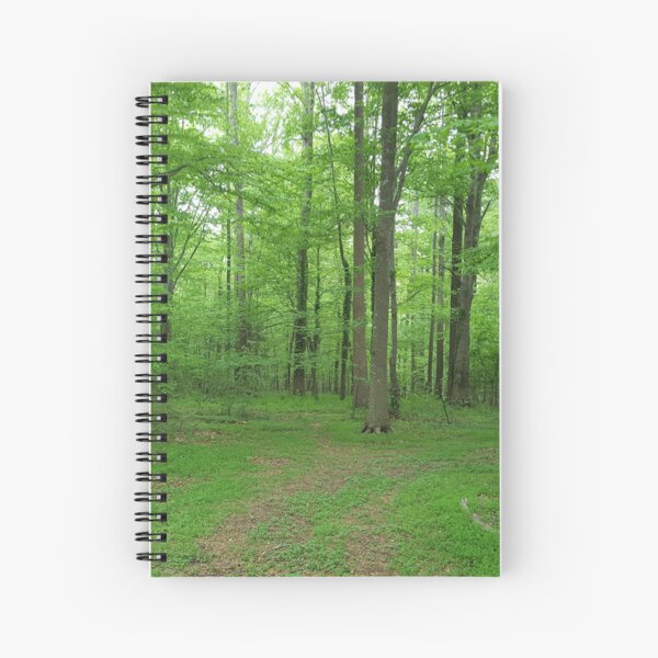 Summer Wood Spiral Notebook