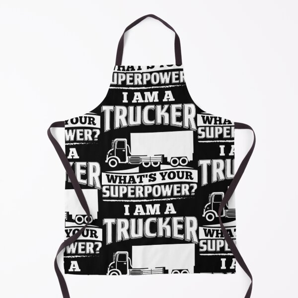 Item preview, Funny Trucker I Am A superpower designed and sold by aryagiri.