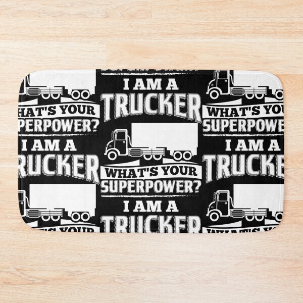 Item preview, Funny Trucker  I Am A superpower designed and sold by aryagiri.