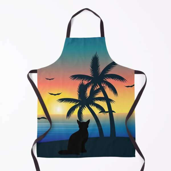 Item preview, Cat looking at sunset designed and sold by MJ DESIGN.