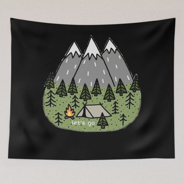 Item preview, Camping mountain   designed and sold by ugazgenss.