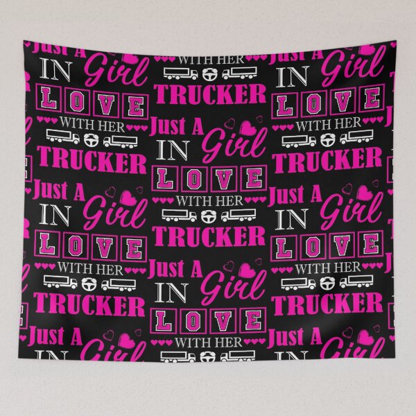 Item preview, Girl In Love With Her Trucker designed and sold by aryagiri.
