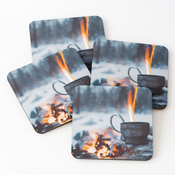 Item preview, Campfire cooking in the wilderness designed and sold by ArtlantisSyn.