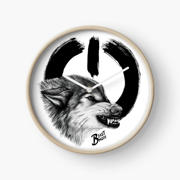 Beast Mode ON! Clock