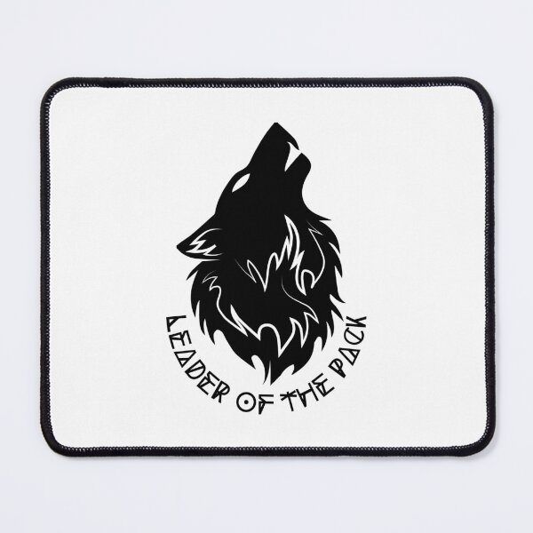 Item preview, Leader of the Pack - Howling Alpha Wolf Head 2 designed and sold by Cawaiico.
