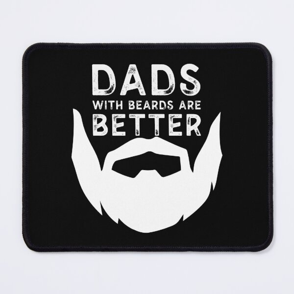 Item preview, Dads With Beards Are Better Funny Father's Quote Gifts designed and sold by henrymencia.