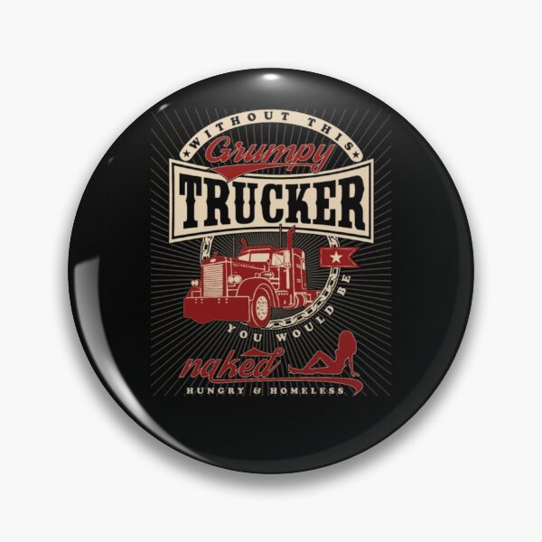 Item preview, Grumpy Trucker designed and sold by aryagiri.