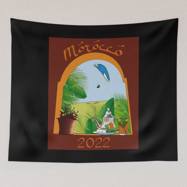 Item preview, Paragliding Morocco  designed and sold by nadenenicuri.