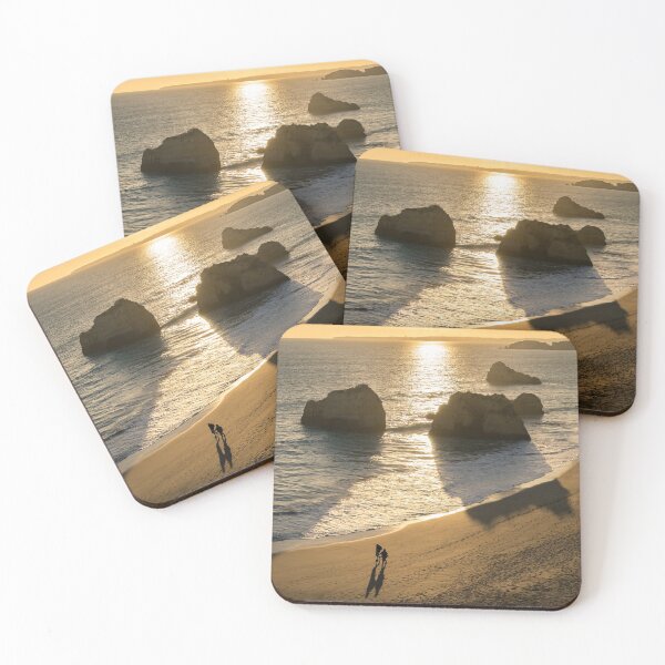 Item preview, Sunset Couple on the Three Castles Beach designed and sold by Georgia Mizuleva.