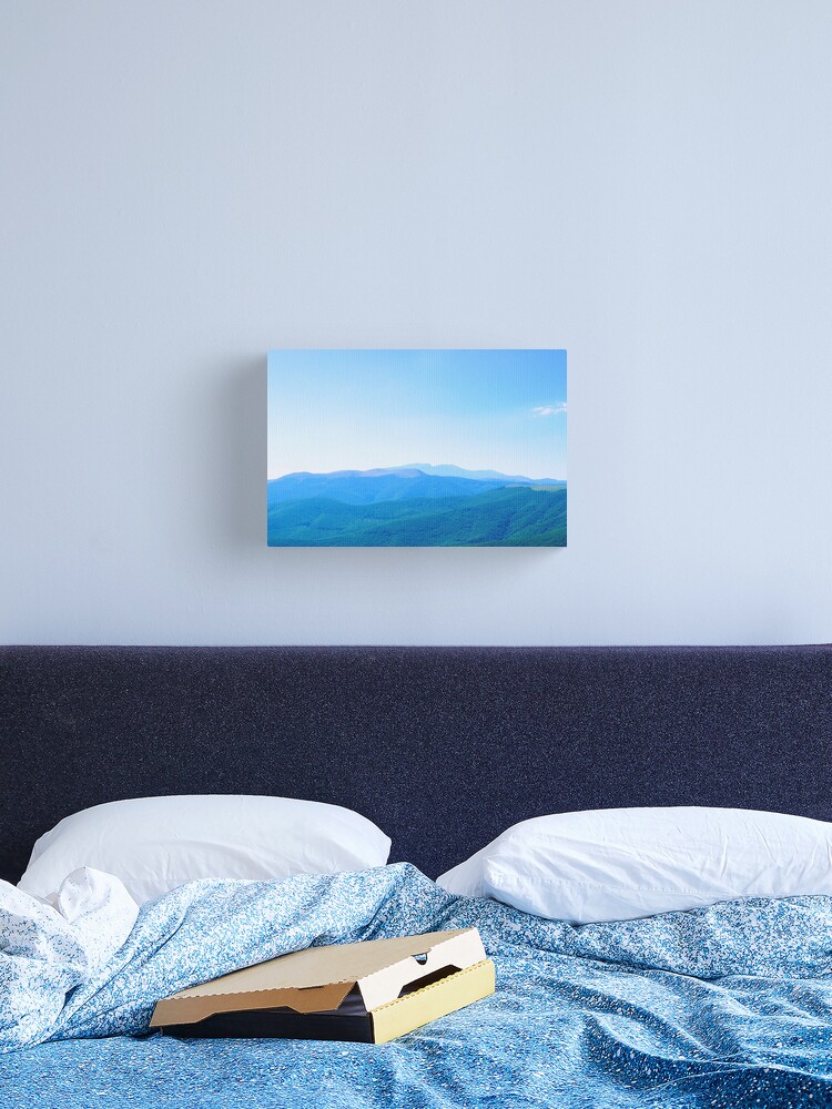 Thumbnail 2 of 3, Canvas Print, Green Mountains designed and sold by Mallorn.